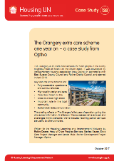 The Orangery extra care scheme one year on – a case study from Optivo