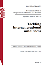 Cover Intergenerational Unfairness