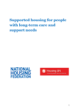 Cover HLIN NHF Supported Housing Needs
