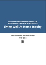 Living Well At Home Inquiry - cover