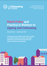 Dutch Policy and Practice in Relation to Ageing and Cohousing COVER