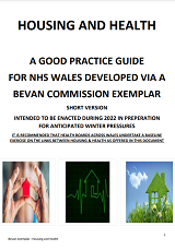 Health and Housing A Good Practice Guide for NHS Wales cover