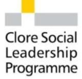 Clore Social Leadership Programme logo