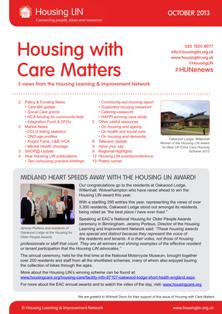Housing LIN Newsletter October 2013
