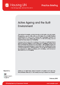 Cover HLIN PHE Practice Briefing Active Ageing