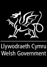 Welsh Gov logo black