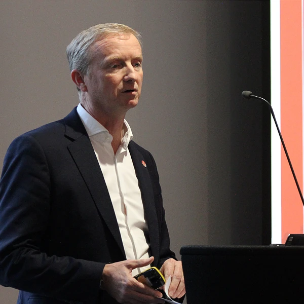 Nick Hibberd speaking at HLIN Bristol