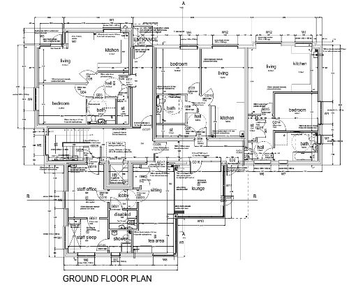 Bushey Meadows House Ground Plan