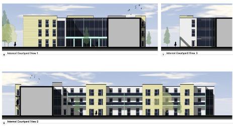 Erskine Court Internal Elevations