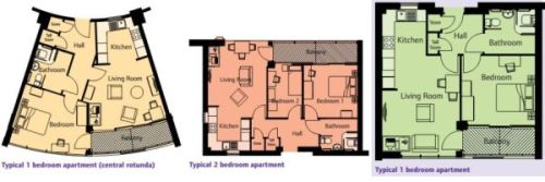 Priory View Floor Plans