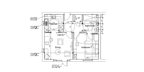 1bed Floor Plan Towse Court