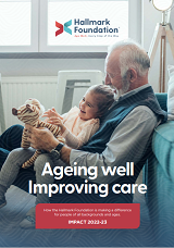 Ageing well improving care cover