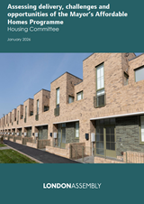 Assessing delivery, needs and challenges of the Mayor’s Affordable Homes cover