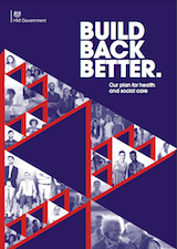 Build Back Better the gov's plan cover