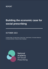 Building the economic care for social prescribing cover