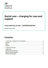 Cover Social Care: Charging for Care and Support