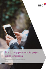 Cover - Tips to help your remote project to reduce loneliness
