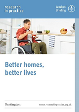 Cover Better Homes Better Lives