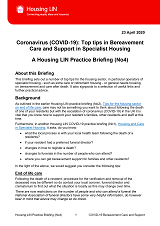 Cover Covid19 Bereavement