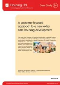 A customer focused approach to a new extra care housing development