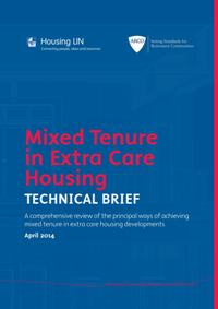 Mixed tenure in extra care housing - cover