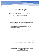 Cover_LewishamSpeakingUpResearchDigitalExclusionCovid19