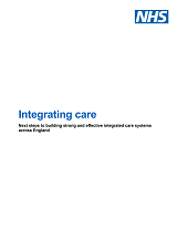 Cover_NHSEIntegratingCare