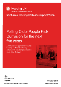 Cover - Putting Older People First: Our vision for the next five years 
