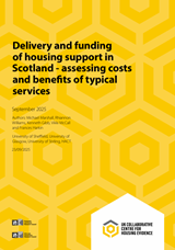 Delivery and Funding of Housing Support in Scotland cover