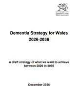 Dementia Strategy for Wales 20262036 cover sml