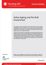 Cover HLIN PHE Practice Briefing Active Ageing