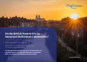 Do the British Want to Live In Integrated Retirement Communities cover