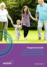 Fragmented UK Reconnecting people by creating communities where people love living in later life cover