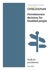 Homeless decisions for disabled people cover sml