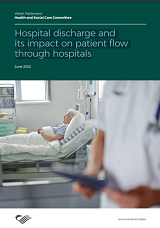 Hospital discharge and its impact on patient flow through hospitals cover