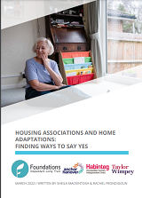 Housing Associations and Home Adaptations Finding ways to say yes cover