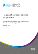 Housing Solutions Change Programme cover