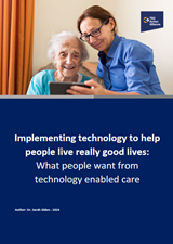 Implementing technology to help people live really good lives COVER