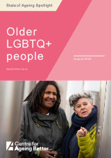 Older LGBTQ+ people cover 160
