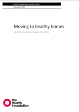 Moving to healthy homes COVER
