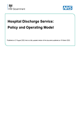 NHS Hospital Discharge cover
