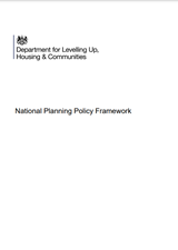 National Planning Policy Framework COVER