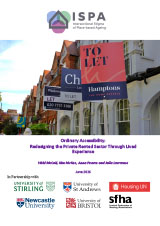 Ordinary Accessibility: Redesigning the Private Rented Sector Through Lived Experience