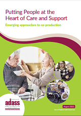 Putting People at the Heart of Care and Support cover