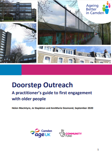 Doorstep Outreach A practitioner's guide to first engagement with older people cover