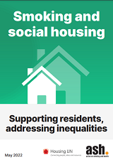 Smoking and social housing cover