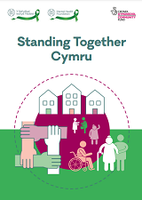 Standing together Cymru cover