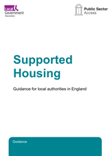 Supported Housing: Guidance for local authorities in England COVER