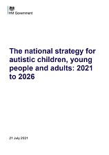 The national strategy for autistic children, young people and adults 2021 to 2026 cover