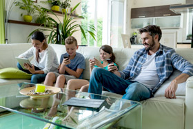 Going digital family using devices